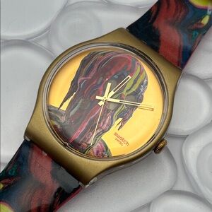 Swatch Watch - SUOZ115- WE’RE ALL GONNA DIE